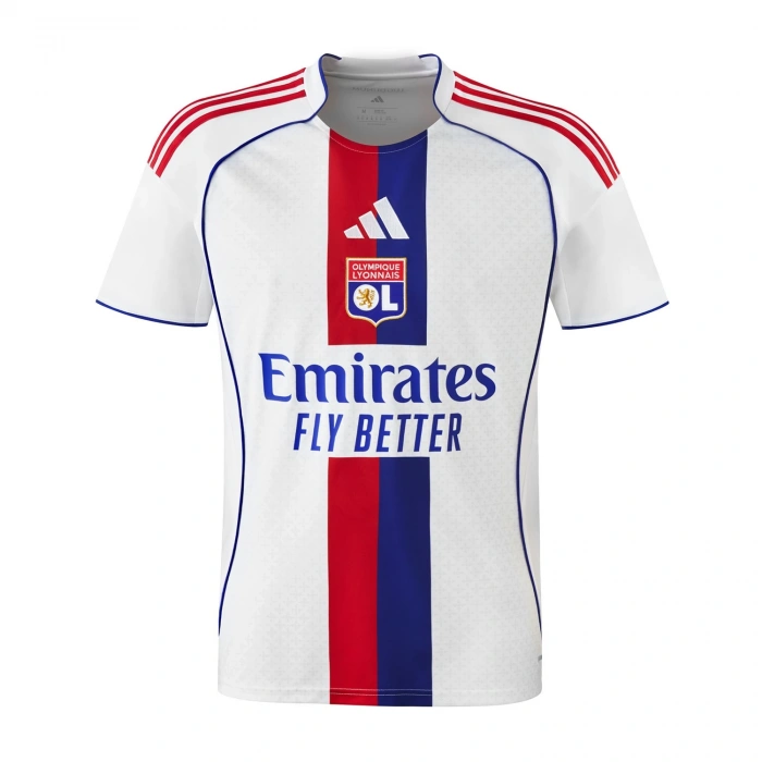 Olympique Lyon 2025-2026 Authentic - Profesyonel Maç Forması Home