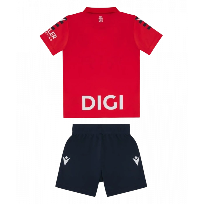 Osasuna 2025-2026 Çocuk Forma & Şort Seti Home