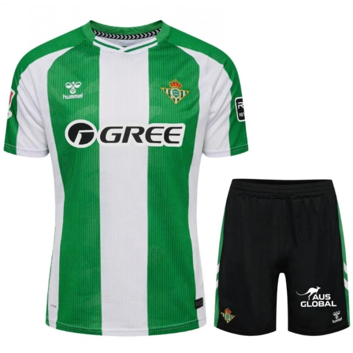 Real Betis 2025-2026 Çocuk Forma & Şort Seti Home