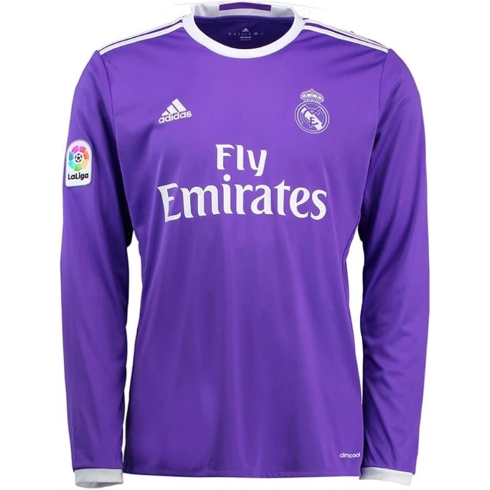 Real Madird 2016-2017 Uzun Kol Retro Forma