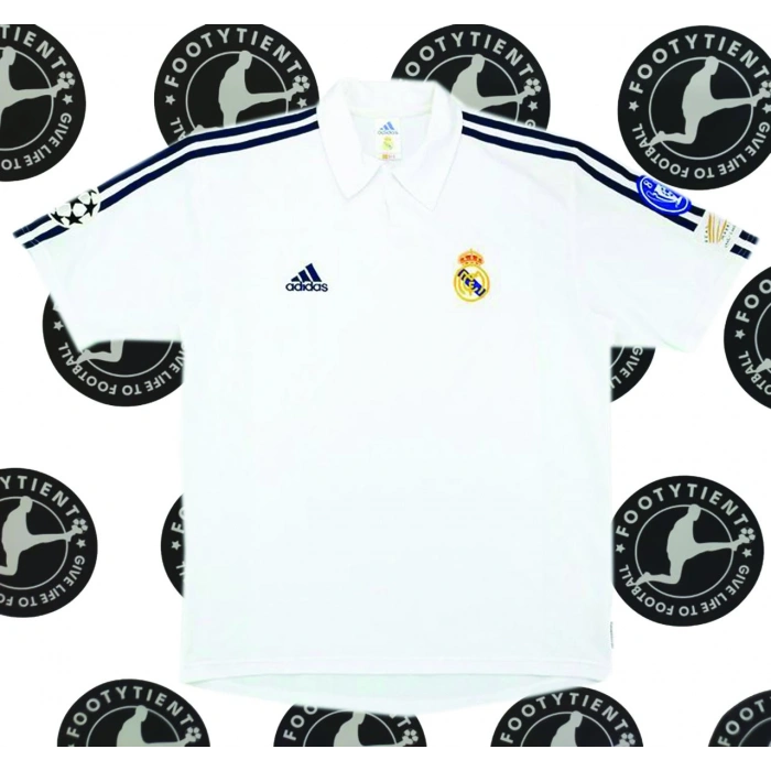 Real Madrid 2002 Şampiyonlar Ligi Finali Retro Forma
