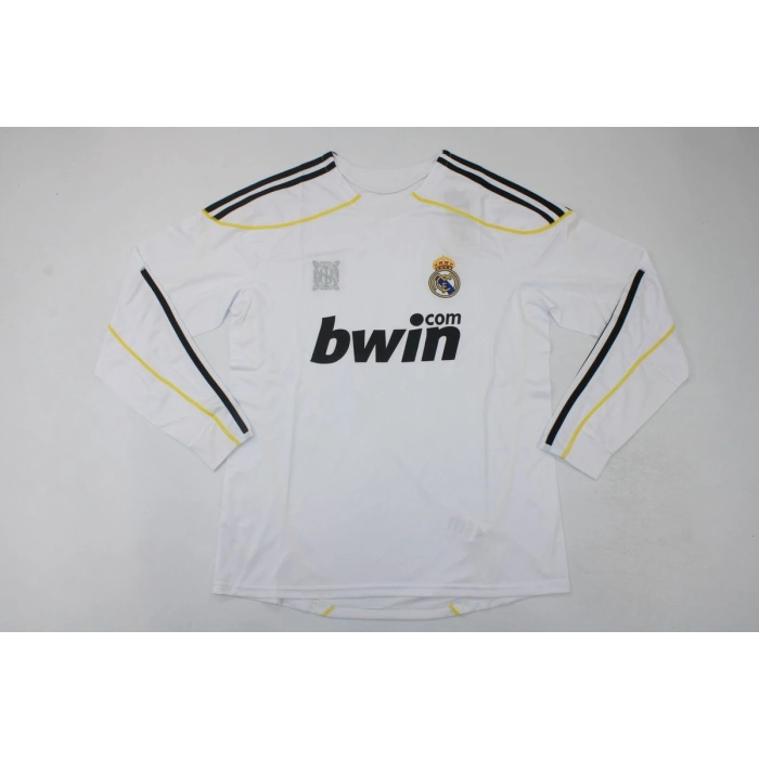 Real Madrid 2009-2010 Uzunkol Retro Forma Home