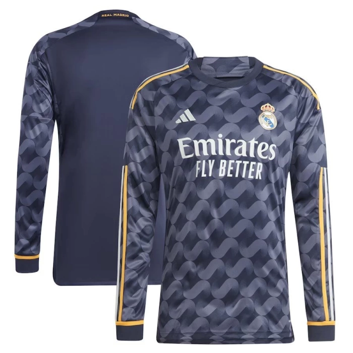 Real madrid shirt long sleeve sale