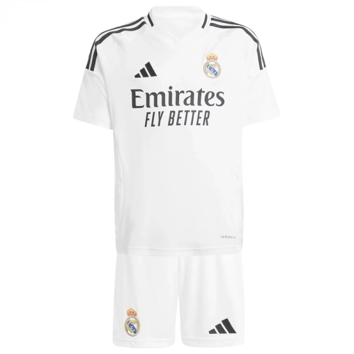 Real Madrid 2024-2025 Çocuk Seti Forma & Şort Home