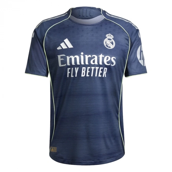 Real Madrid 2025-2026 Authentic - Profesyonel Maç Forması Away