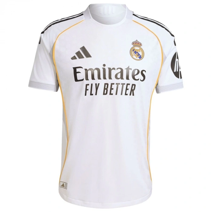 Real Madrid 2025-2026 Authentic - Profesyonel Maç Forması Home