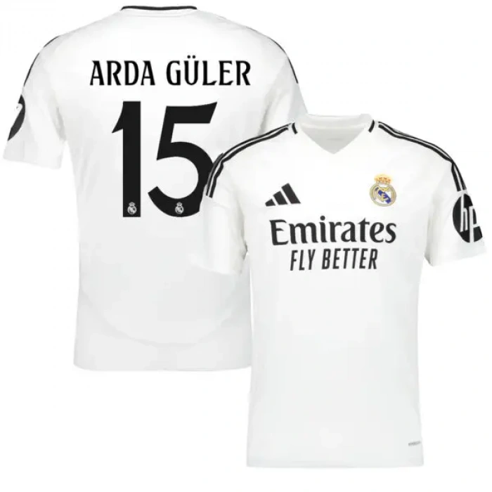 Real Madrid 2024-2025 Arda Güler Forması Home