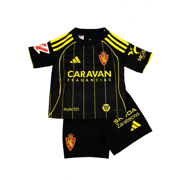 Real Zaragoza 2025-2026 Çocuk Forma & Şort Seti Away