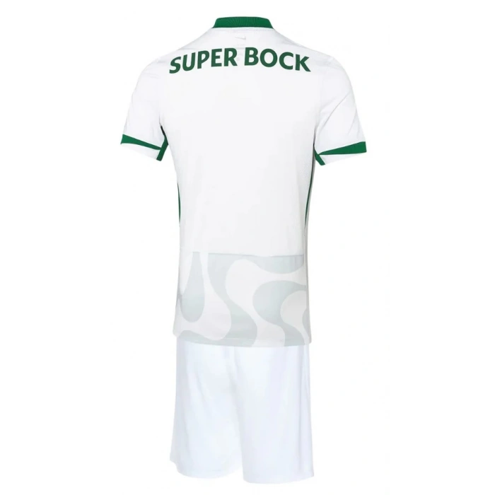 Sporting Lizbon 2025-2026 Çocuk Forma & Şort Seti Away