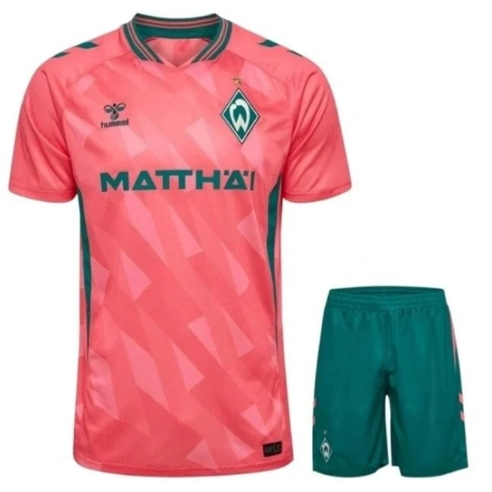 Werder Bremen 2026-2027 Çocuk Forma & Şort Seti Third