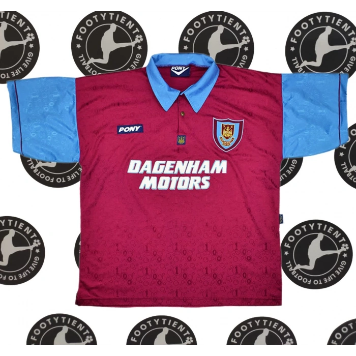 West Ham United 1995 - 1997 Retro Forma