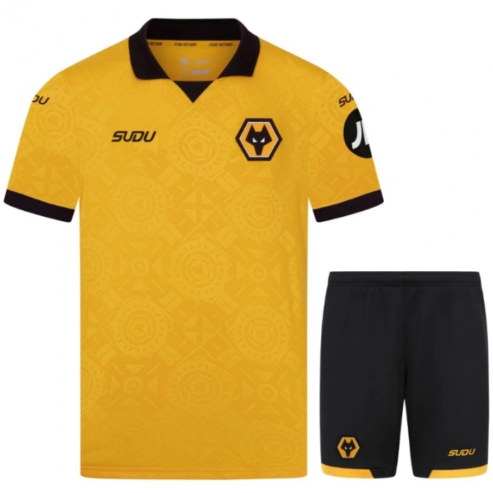 Wolverhampton 2025-2026 Çocuk Forma & Şort Seti Home