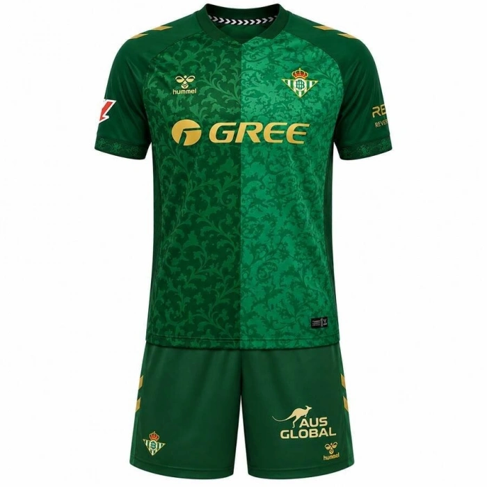 Real Betis 2026-2027 Çocuk Forma & Şort Seti Away