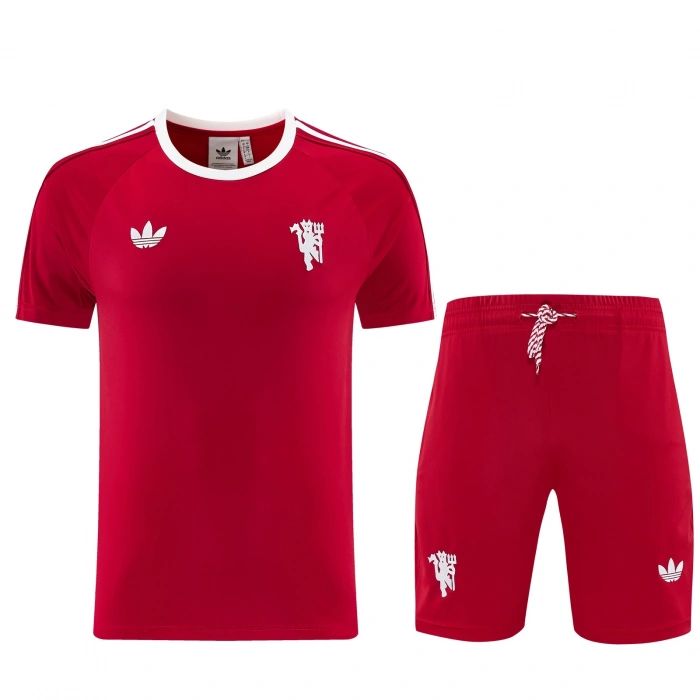 Manchester United 2026-2027 Kısa Kollu Antrenman Seti MUFC-11