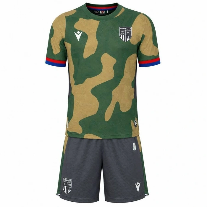 Stoke City 2026-2027 Çocuk Forma & Şort Seti Away