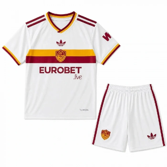 Roma 2026-2027 Çocuk Forma & Şort Seti Away