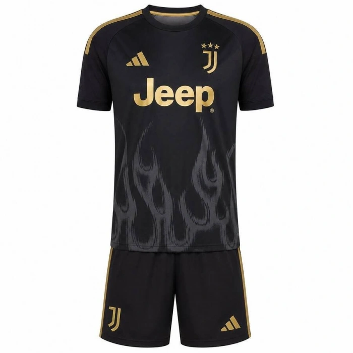 Juventus 2026-2027 Çocuk Forma & Şort Seti Third