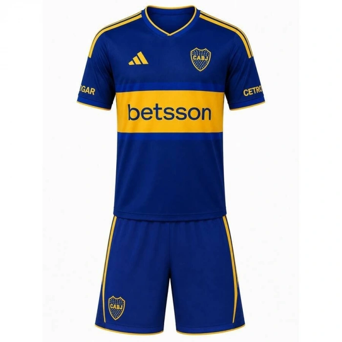 Boca Juniors 2026-2027 Çocuk Forma & Şort Seti Home