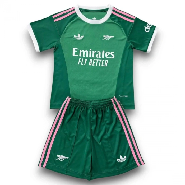 Arsenal 2026-2027 Çocuk Kaleci Forma & Şort Seti