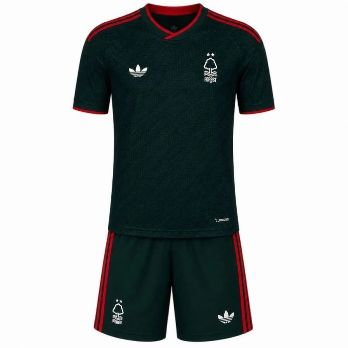 Nottingham Forest 2026-2027 Çocuk Forma & Şort Seti Away
