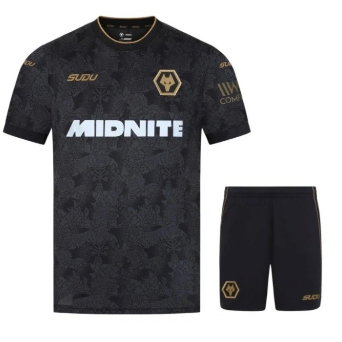 Wolverhampton 2026-2027 Çocuk Forma & Şort Seti Third