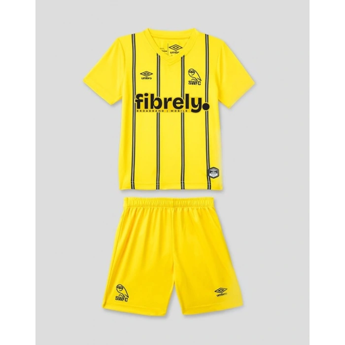 Sheffield Wednesday 2026-2027 Çocuk Forma & Şort Seti Away