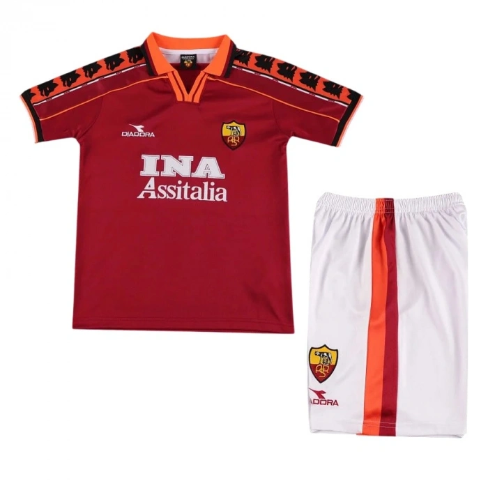 Roma 1998 Retro Çocuk Forma & Şort Seti Home