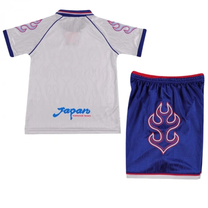 Japonya 1998 Retro Çocuk Forma & Şort Seti Away