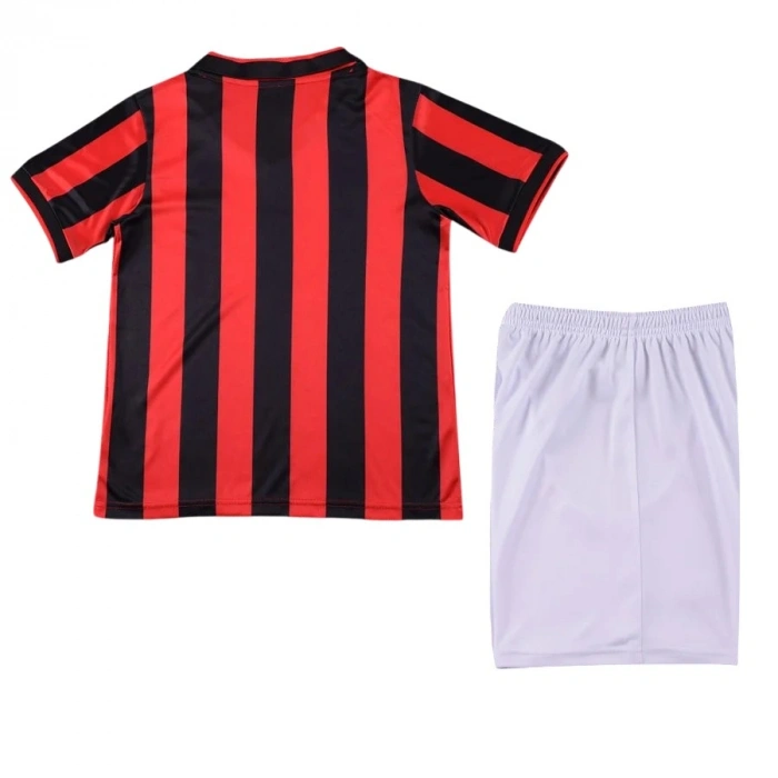 Milan 1990-1991 Retro Çocuk Forma & Şort Seti Home