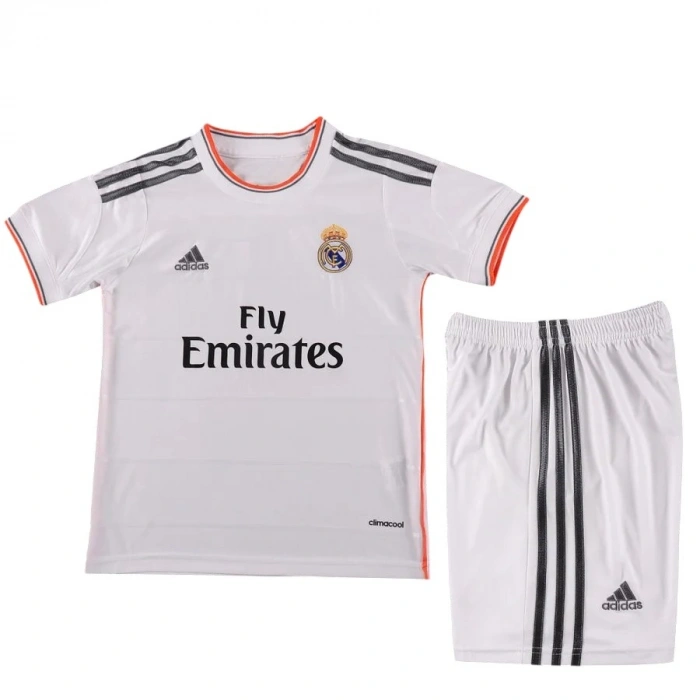 Real Madrid 2013 Retro Çocuk Forma & Şort Seti Home