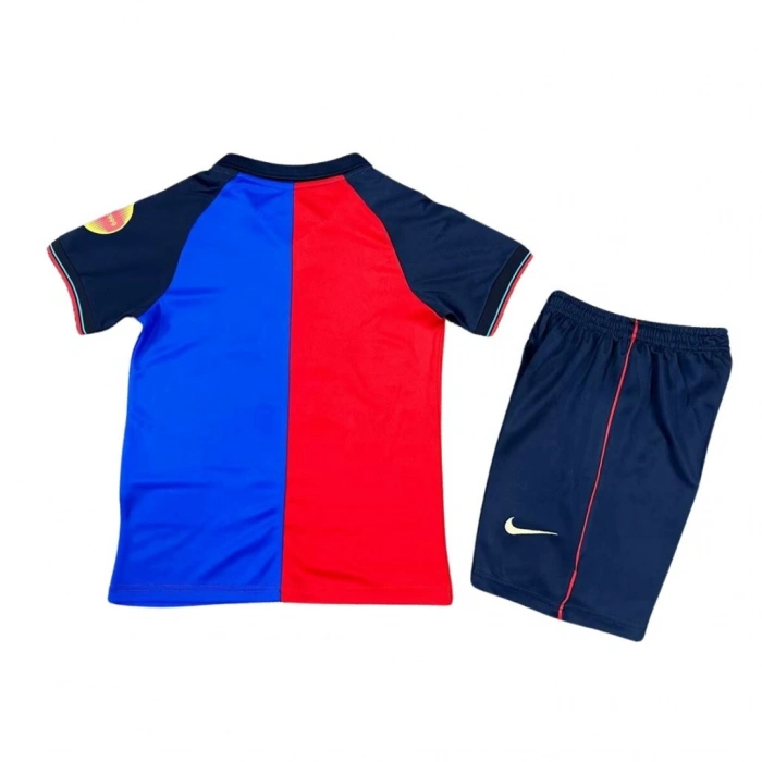 Barcelona 1999 Retro Çocuk Forma & Şort Seti Home
