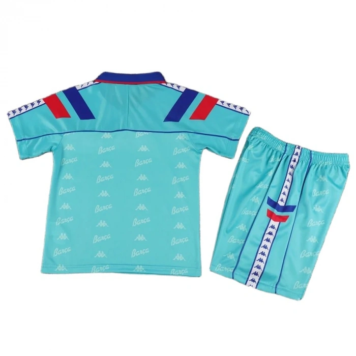 Barcelona 1992-1995 Retro Çocuk Forma & Şort Seti Away