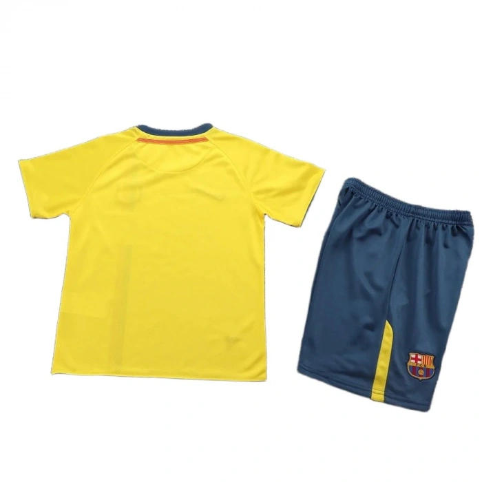 Barcelona 2008-2009 Retro Çocuk Forma & Şort Seti Away
