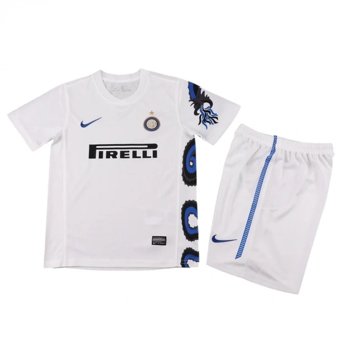 Inter 2010 Retro Çocuk Forma & Şort Seti Away