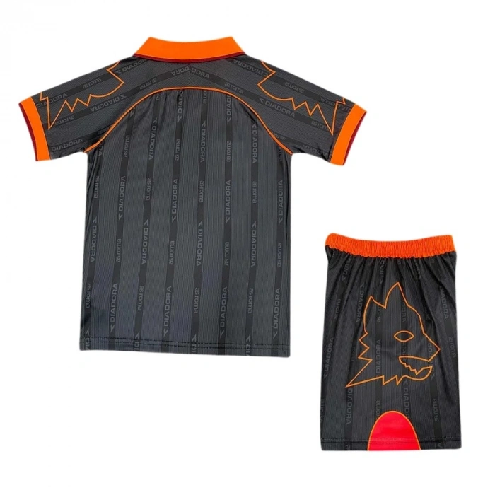 Roma 1999 Retro Çocuk Forma & Şort Seti Away