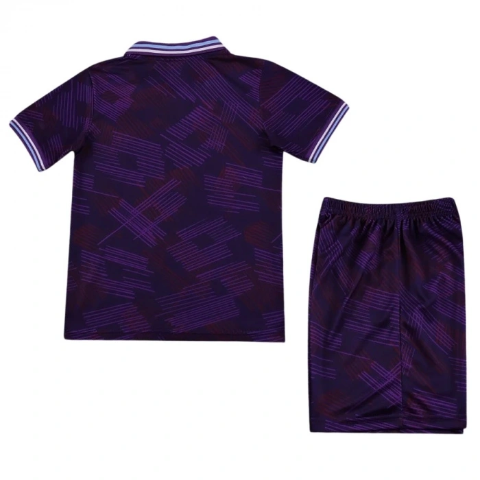 Fiorentina 1992-1993 Retro Çocuk Forma & Şort Seti Home