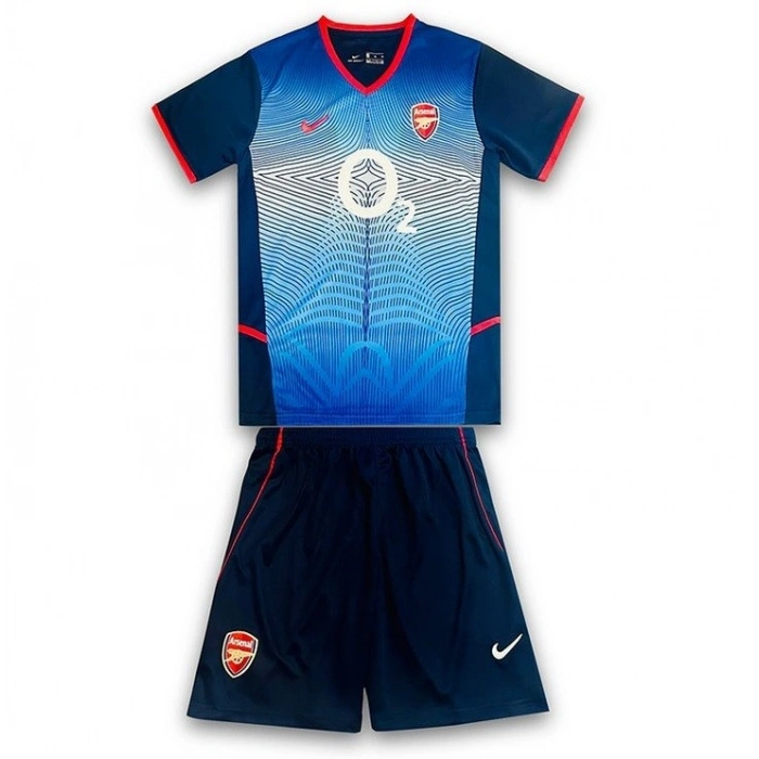 Arsenal 2002 Retro Çocuk Forma & Şort Seti Away
