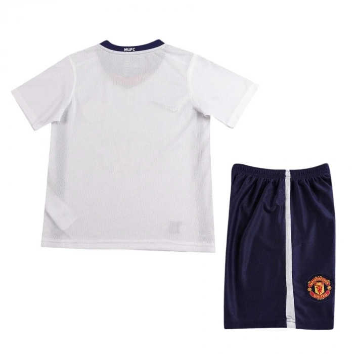 Manchester United 2008-2009 Retro Çocuk Forma & Şort Seti Away