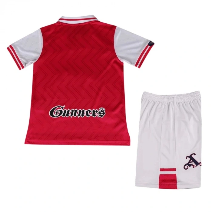 Arsenal 1996-1997 Retro Çocuk Forma & Şort Seti Home