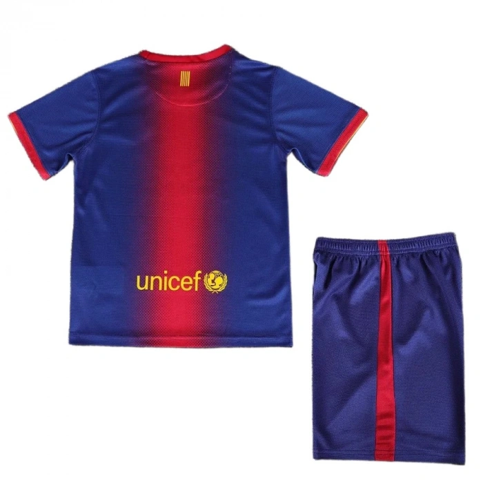 Barcelona 2012-2013 Retro Çocuk Forma & Şort Seti Home