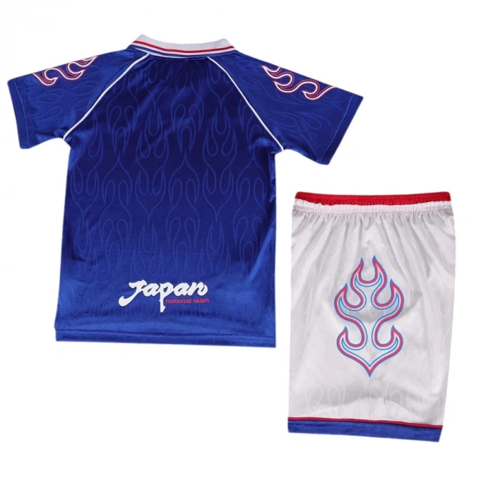 Japonya 1998 Retro Çocuk Forma & Şort Seti Home