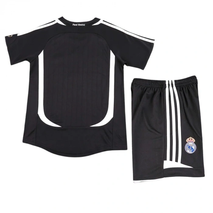 Real Madrid 2006-2007 Retro Çocuk Forma & Şort Seti Away