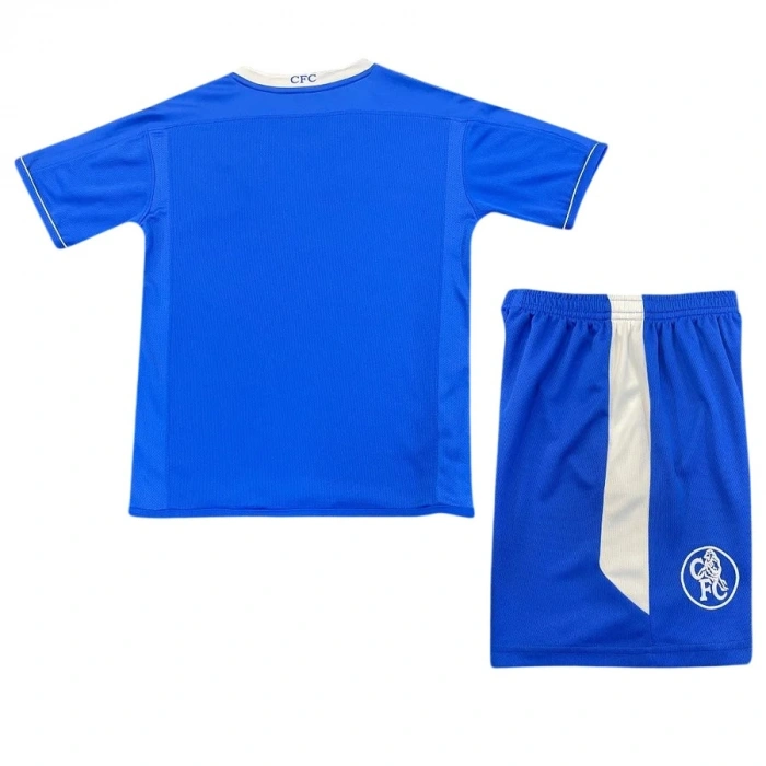 Chelsea 2003-2005 Retro Çocuk Forma & Şort Seti Home