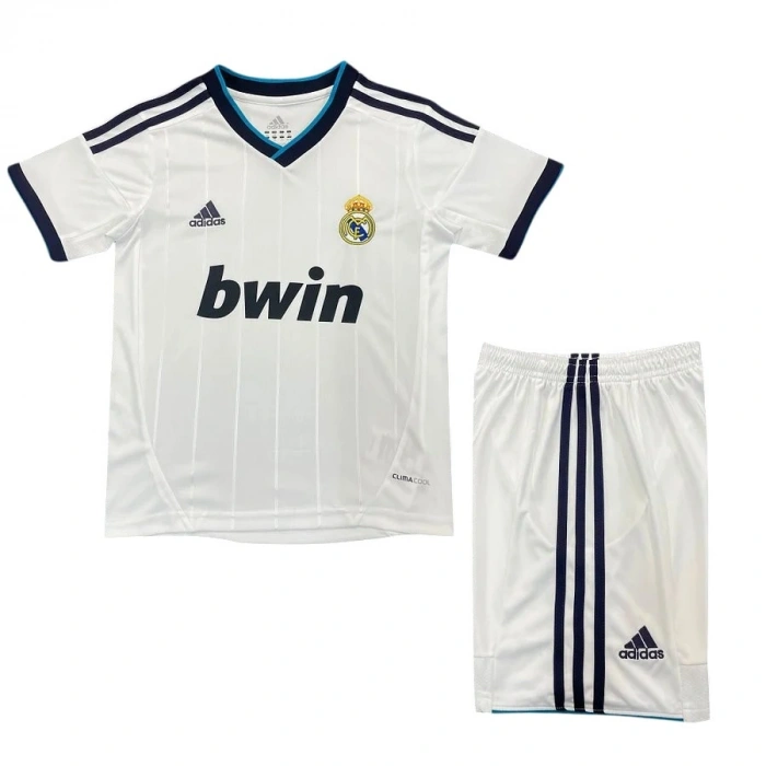 Real Madrid 2012-2013 Retro Çocuk Forma & Şort Seti Home