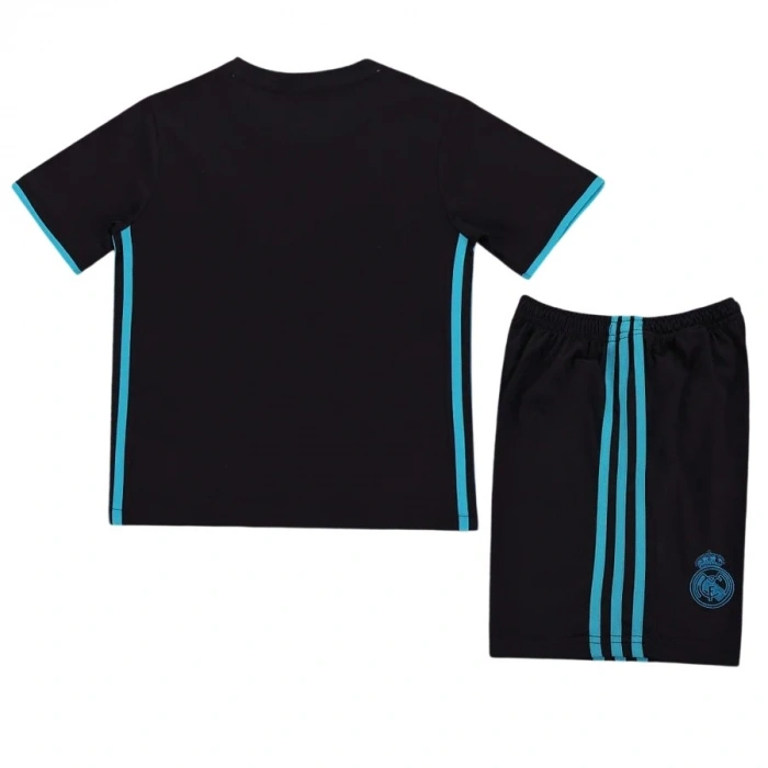 Real Madrid 2017 Retro Çocuk Forma & Şort Seti Away