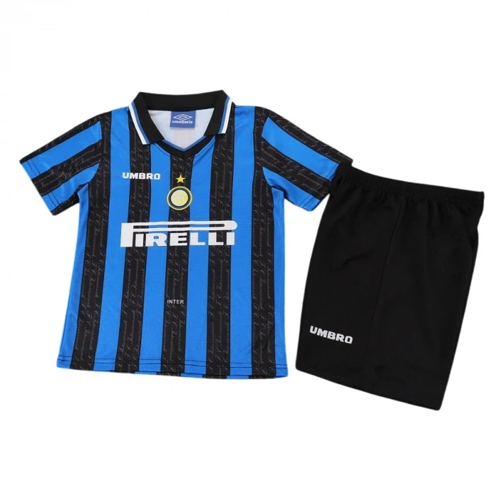 Inter 1997 Retro Çocuk Forma & Şort Seti Home