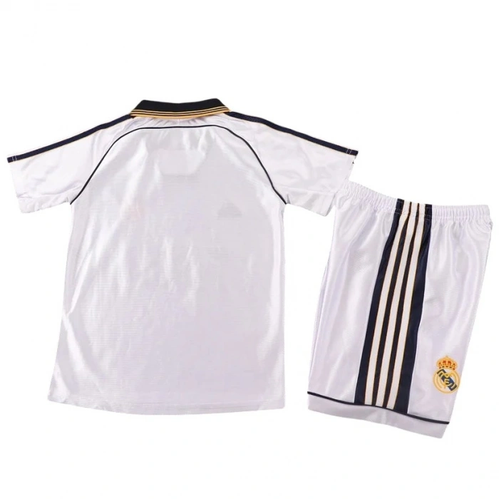 Real Madrid 1998 Retro Çocuk Forma & Şort Seti Home