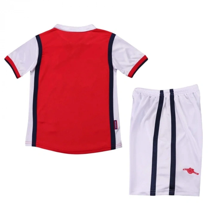 Arsenal 1998-1999 Retro Çocuk Forma & Şort Seti Home