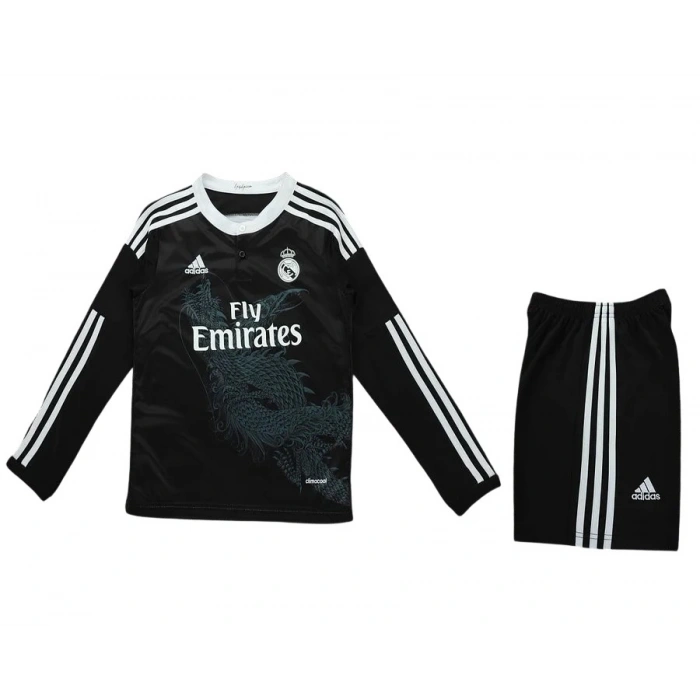 Real Madrid 2014-2015 Retro Çocuk Forma & Şort Seti Away