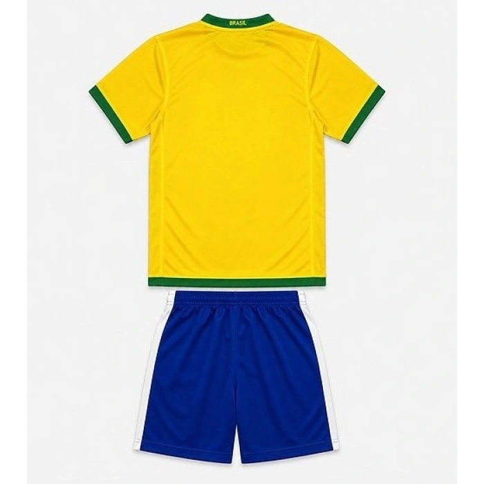 Brezilya 2006 Retro Çocuk Forma & Şort Seti Home